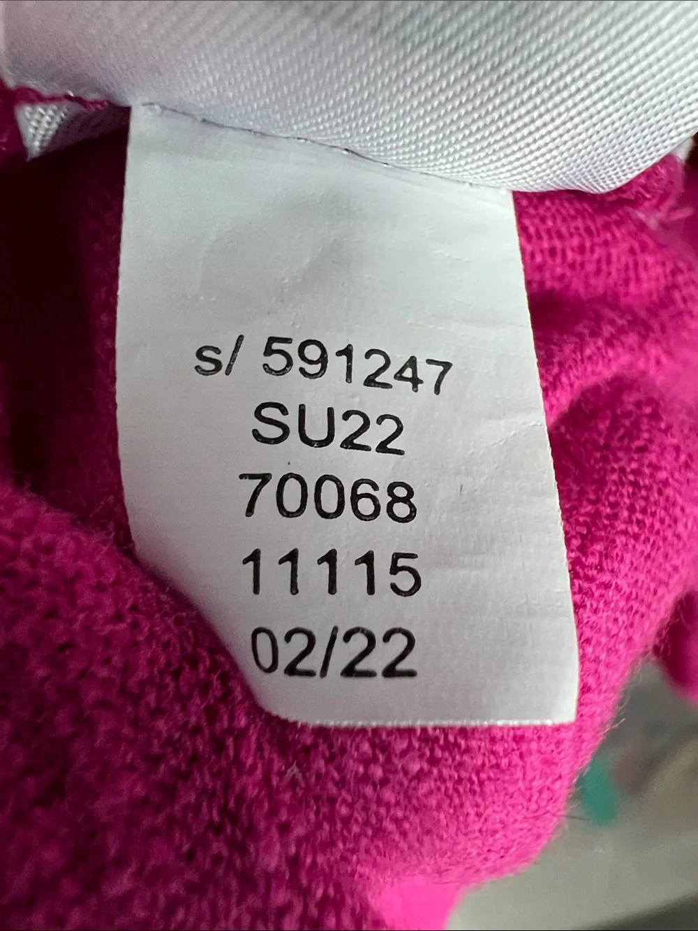 LOFT | Women’s Bright Fuchsia Ruffle Cap Sleeve 100% Cotton Summer Dress Size M - Picture 11 of 17